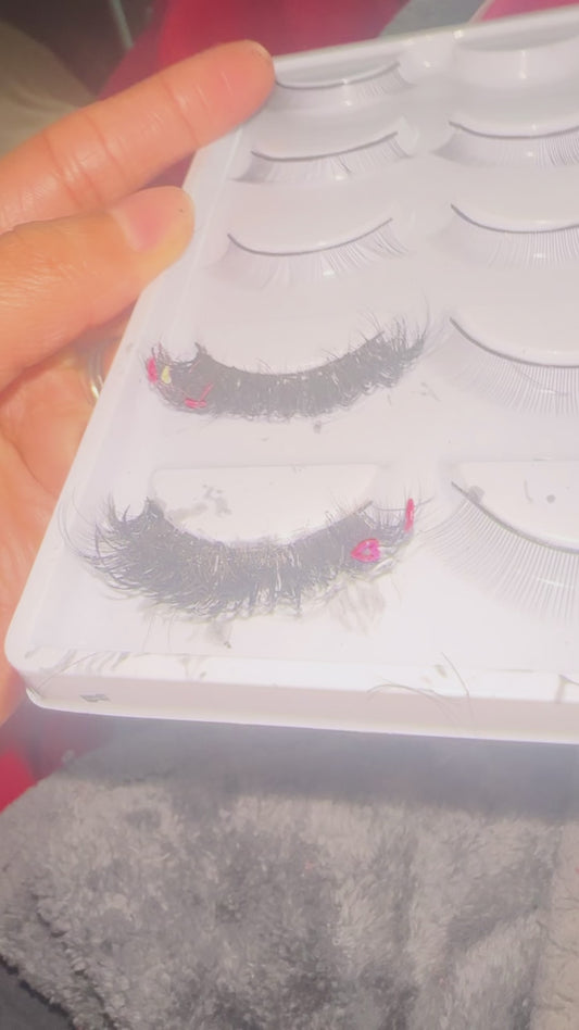 Custom strip lashes